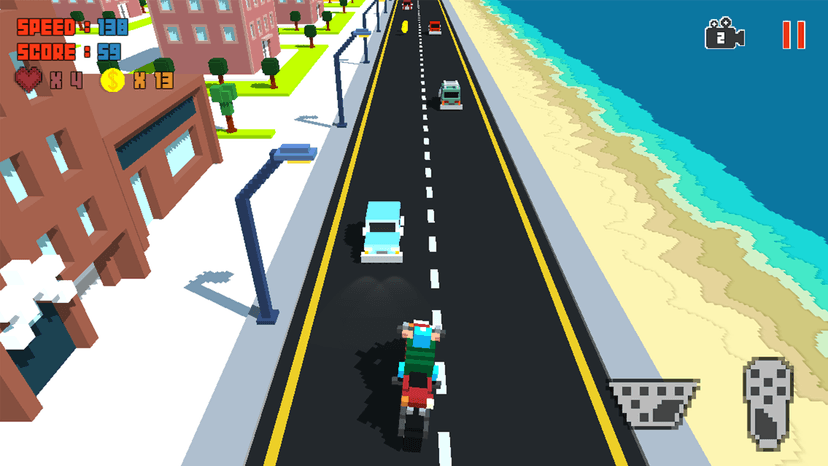 Fast and Blocky screenshot 2